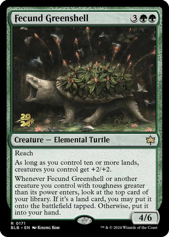 Fecund Greenshell (Fecund Greenshell)