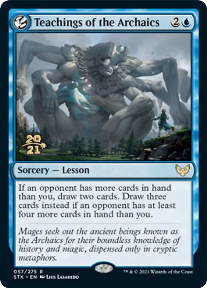 Teachings of the Archaics (Teachings of the Archaics)