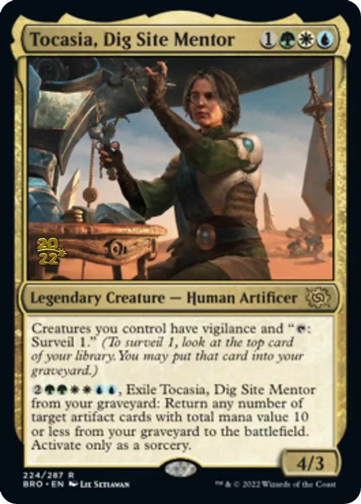Tocasia, Dig Site Mentor (Tocasia, Dig Site Mentor)