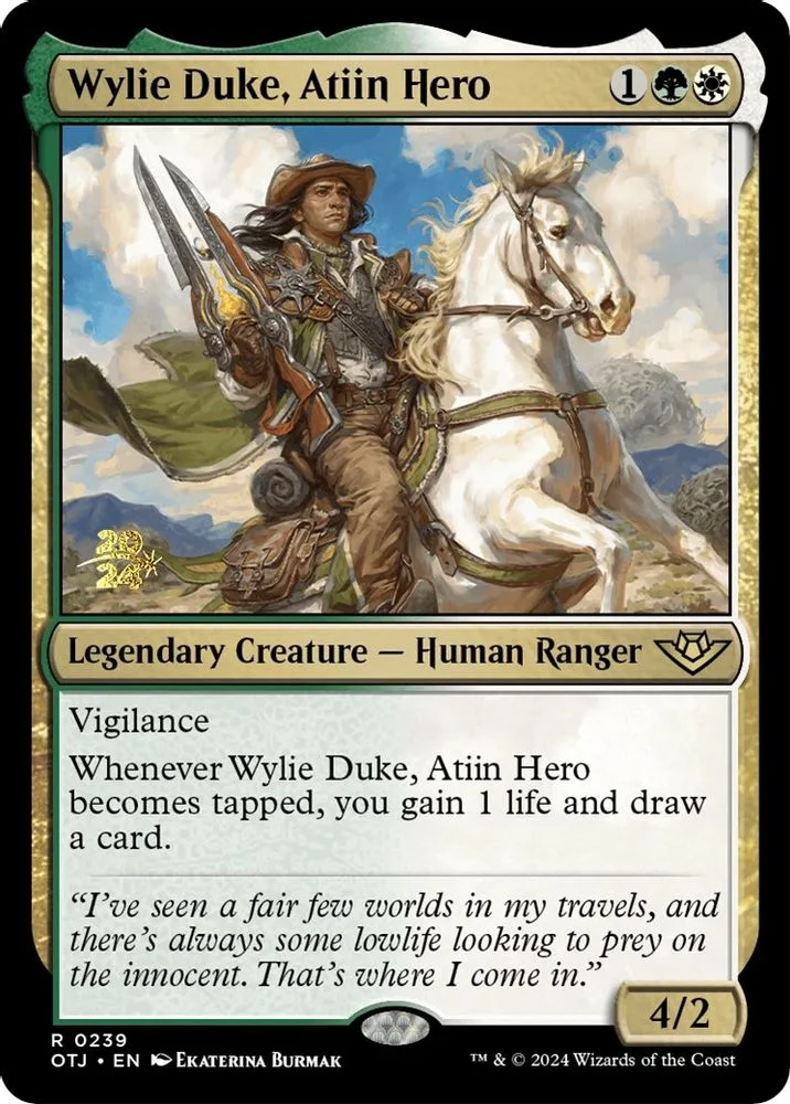 Wylie Duke, Atiin Hero (Wylie Duke, Atiin Hero)