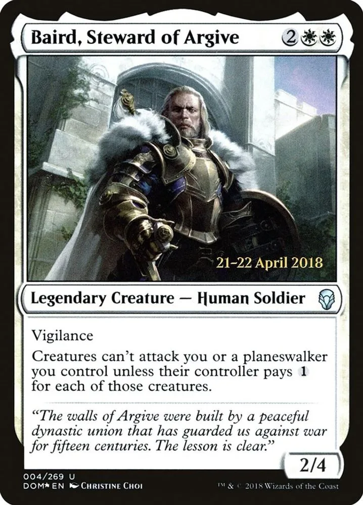 Baird, Steward of Argive (Baird, Steward of Argive)