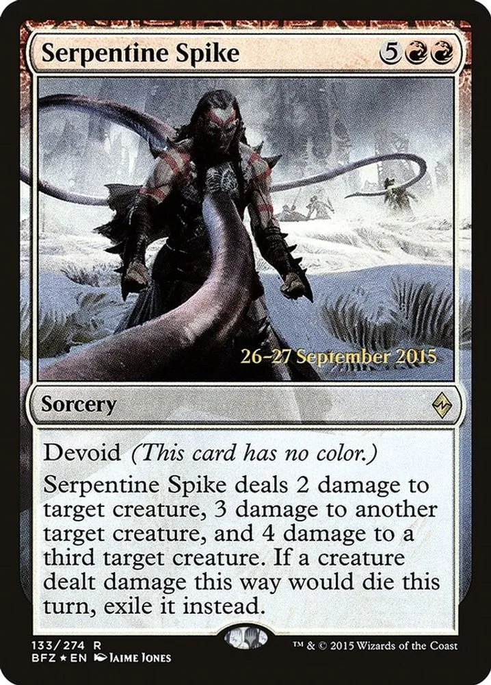 Serpentine Spike (Serpentine Spike)