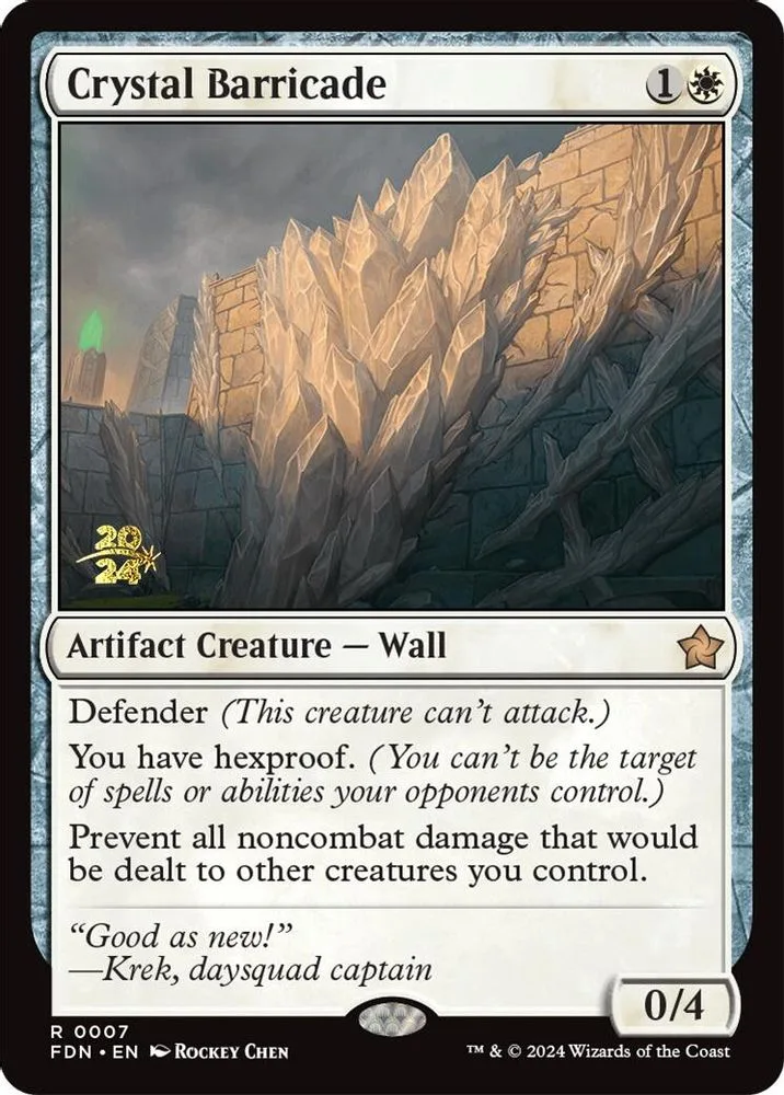 Crystal Barricade (Crystal Barricade)