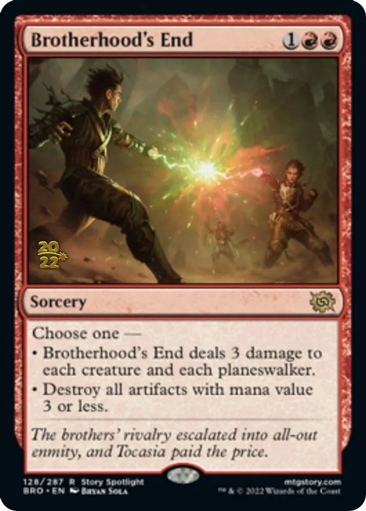 Brotherhood's End (Brotherhood's End)