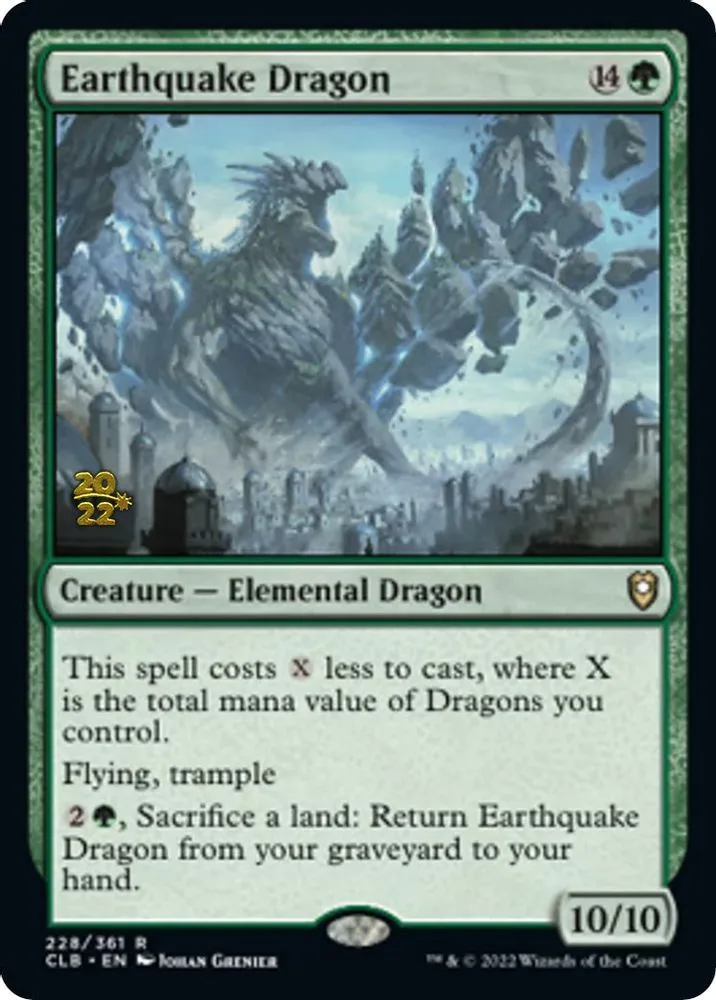 Earthquake Dragon (Earthquake Dragon)
