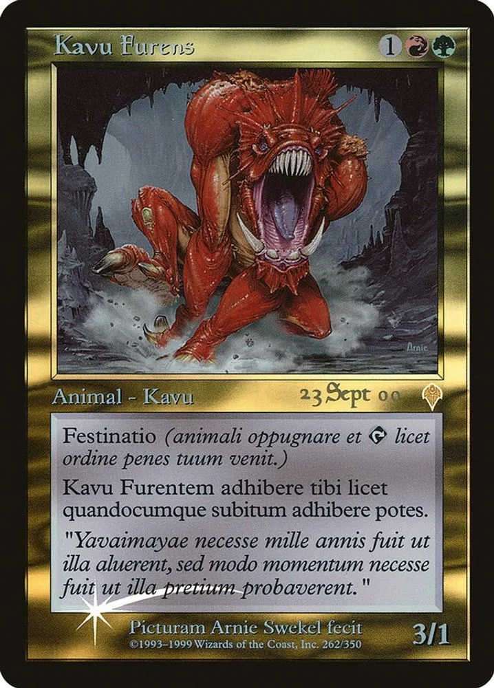 Raging Kavu (Latin)