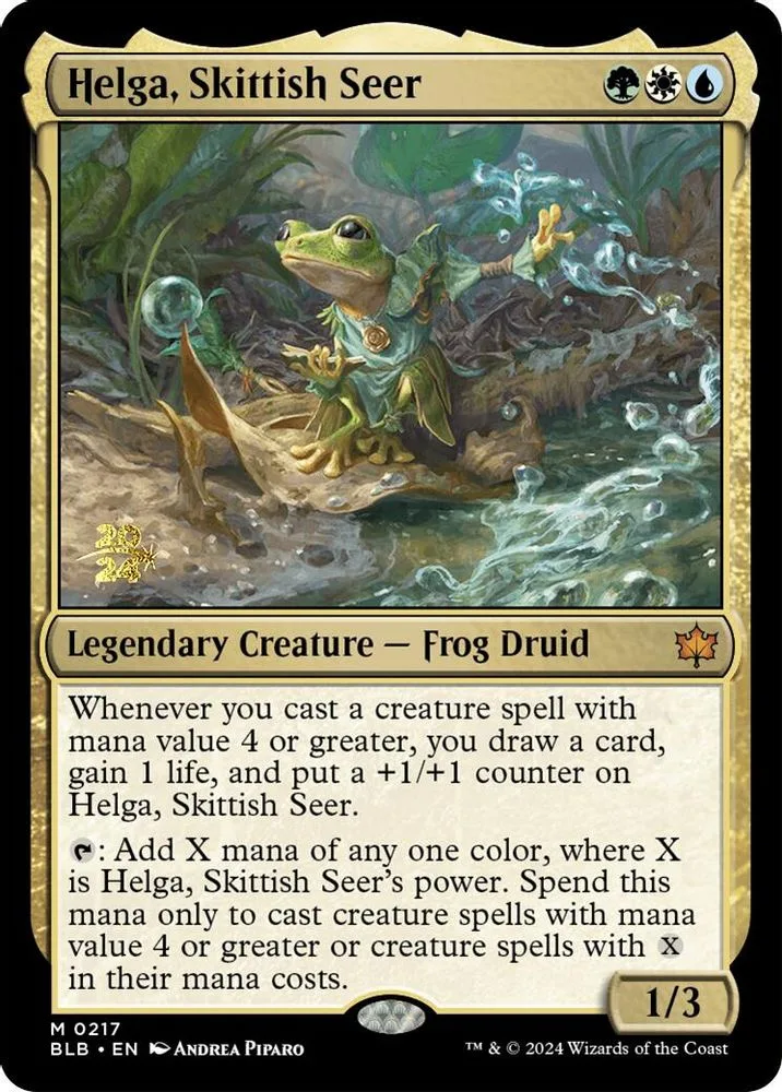 Helga, Skittish Seer (Helga, Skittish Seer)