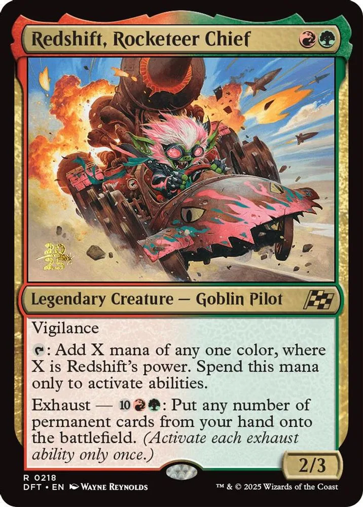 Redshift, Rocketeer Chief (Redshift, Rocketeer Chief)
