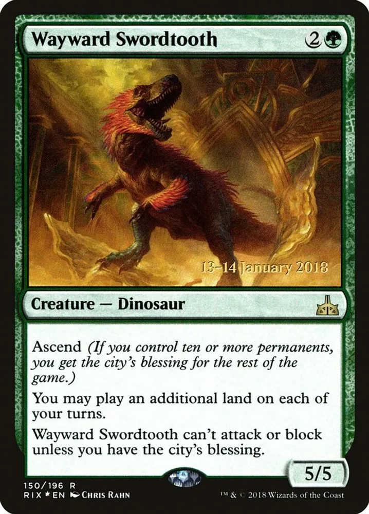 Wayward Swordtooth (Wayward Swordtooth)