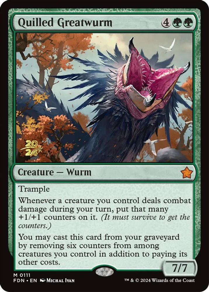 Quilled Greatwurm (Quilled Greatwurm)