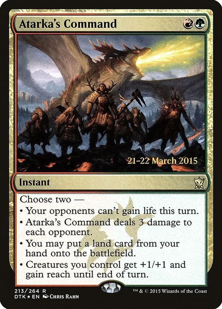 Atarka's Command (Atarka's Command)