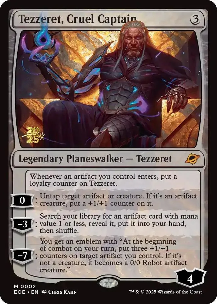 Tezzeret, Cruel Captain (Tezzeret, Cruel Captain)