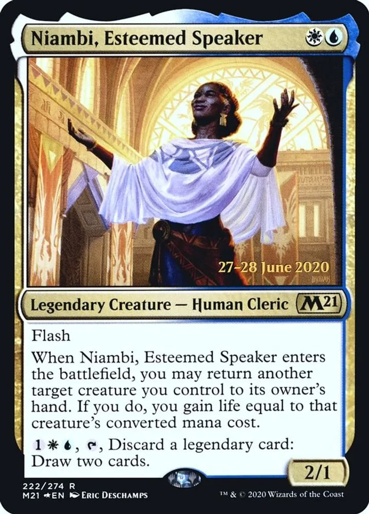 Niambi, Esteemed Speaker (Niambi, Esteemed Speaker)