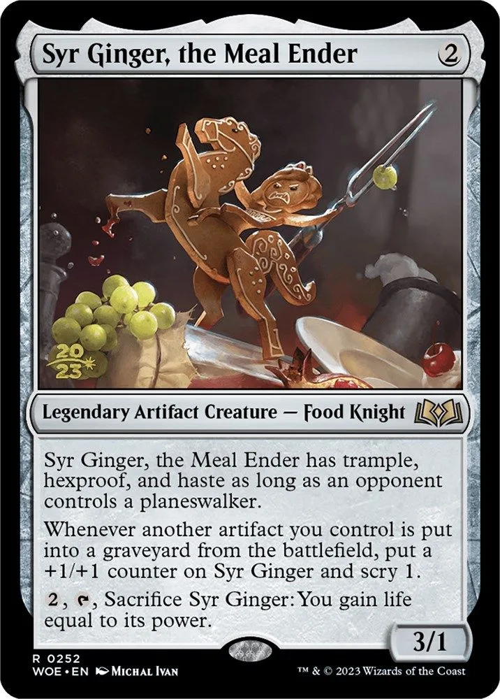 Syr Ginger, the Meal Ender (Syr Ginger, the Meal Ender)