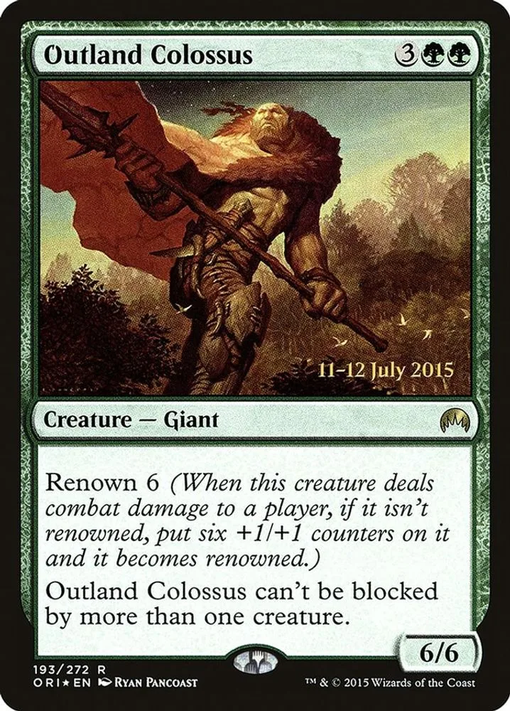 Outland Colossus (Outland Colossus)