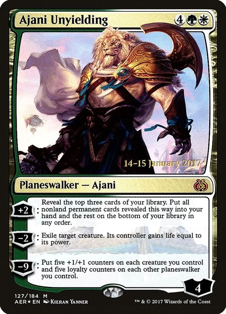 Ajani Unyielding (Ajani Unyielding)