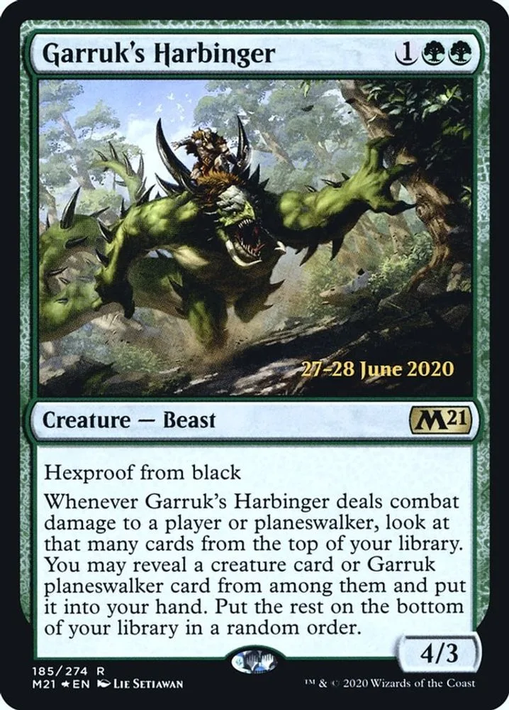 Garruk's Harbinger (Garruk's Harbinger)