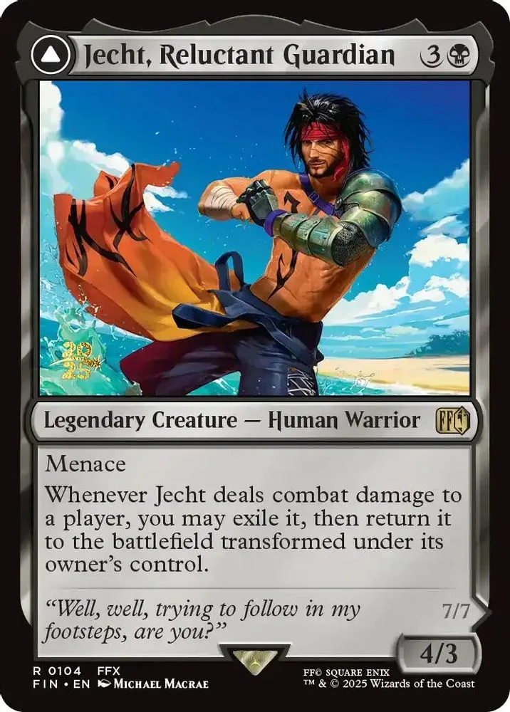 Jecht, Reluctant Guardian (Jecht, Reluctant Guardian)