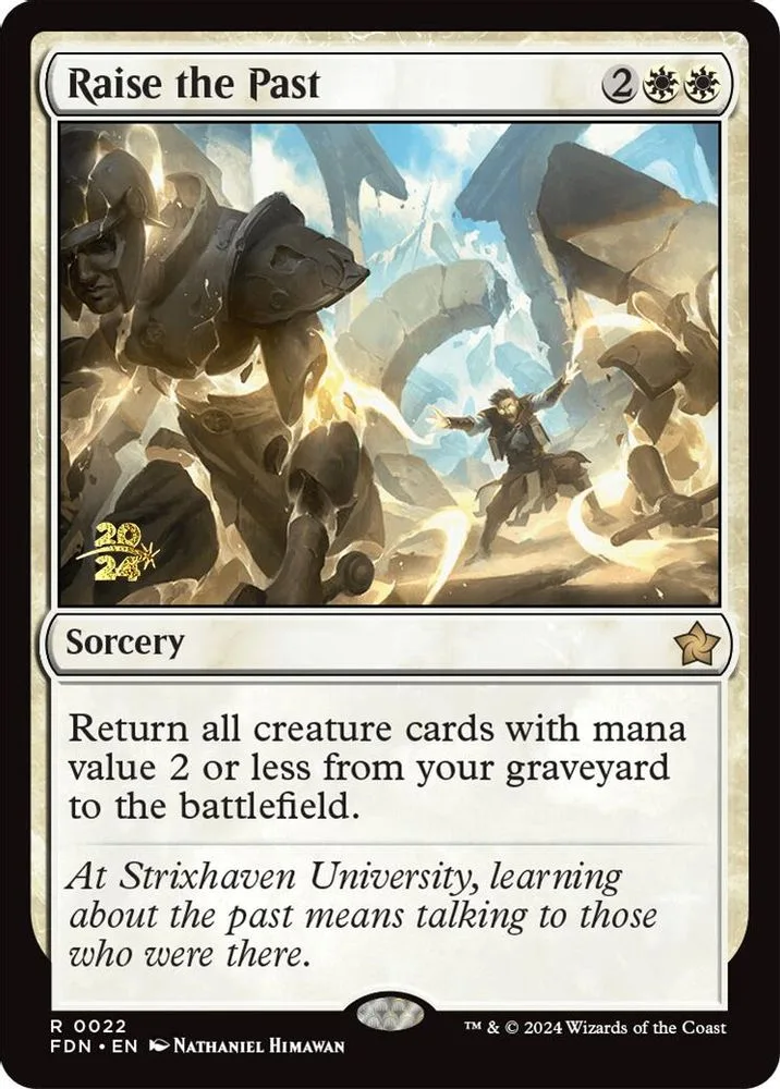Raise the Past (Raise the Past)