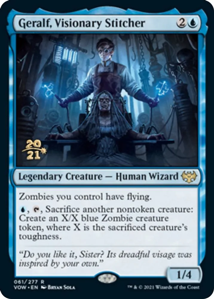 Geralf, Visionary Stitcher (Geralf, Visionary Stitcher)