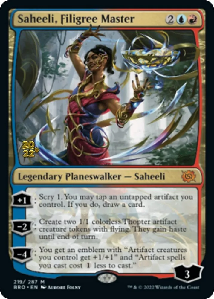 Saheeli, Filigree Master (Saheeli, Filigree Master)