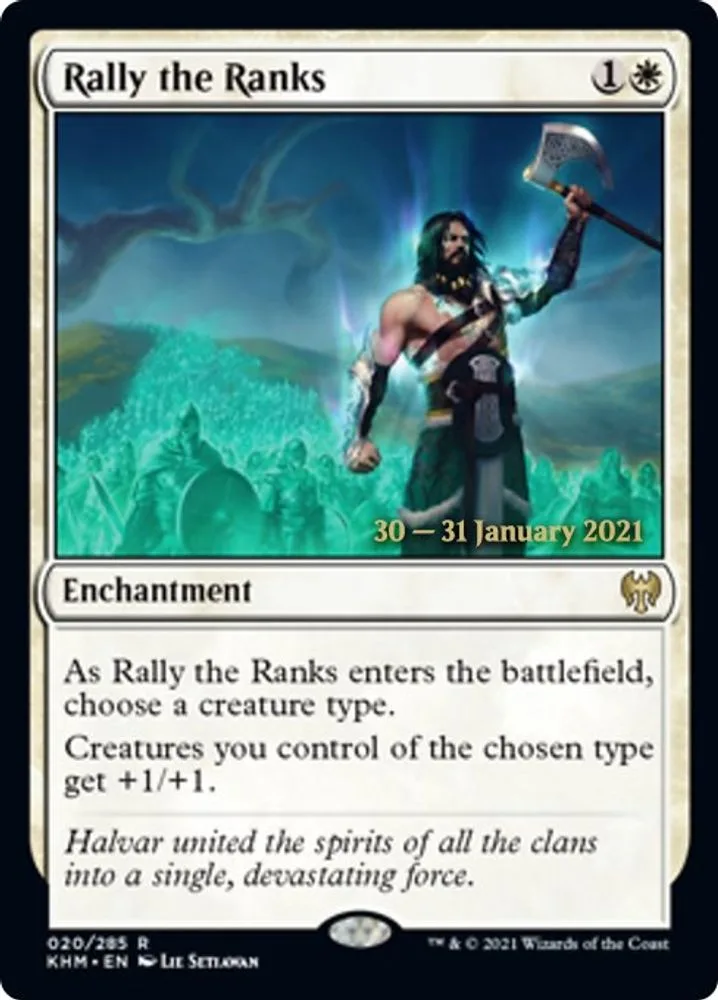 Rally the Ranks (Rally the Ranks)