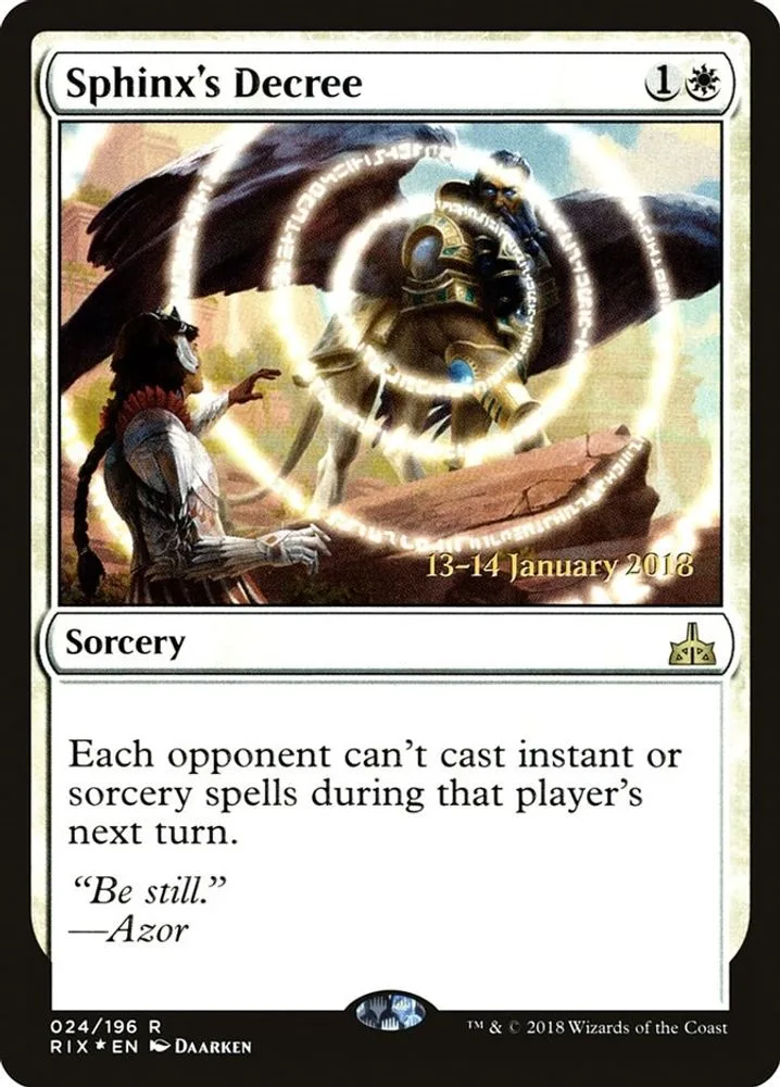 Sphinx's Decree (Sphinx's Decree)