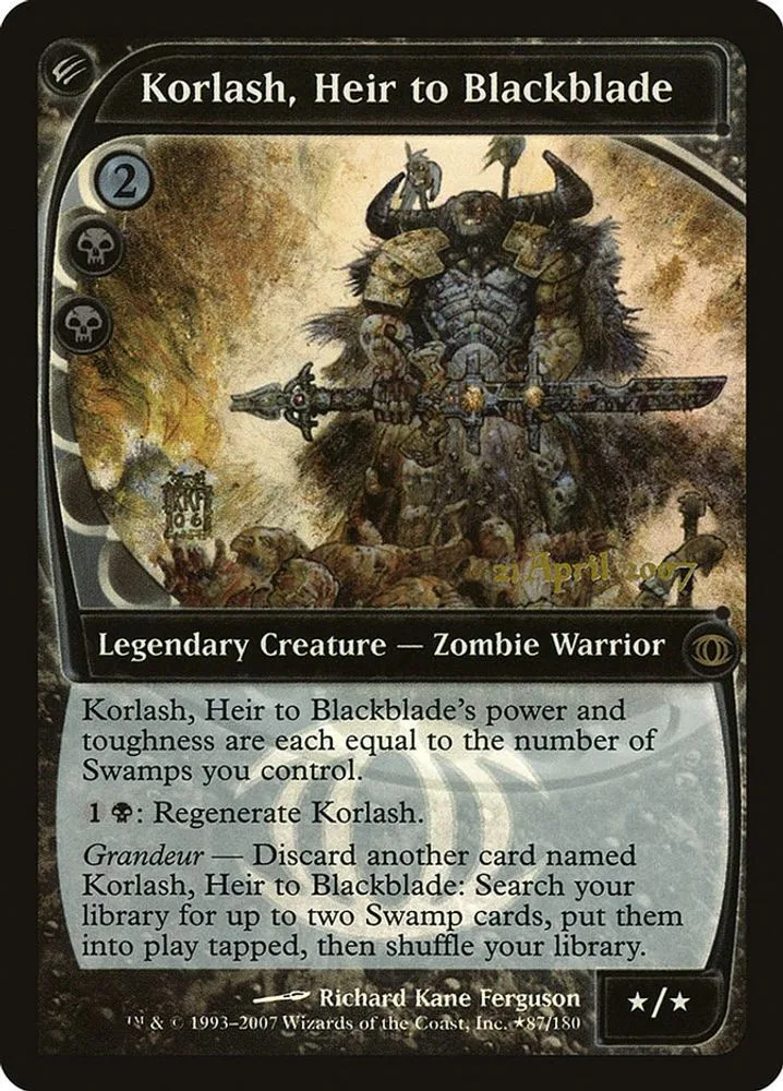 Korlash, Heir to Blackblade (Korlash, Heir to Blackblade)