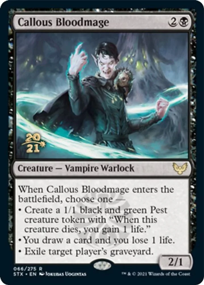 Callous Bloodmage (Callous Bloodmage)