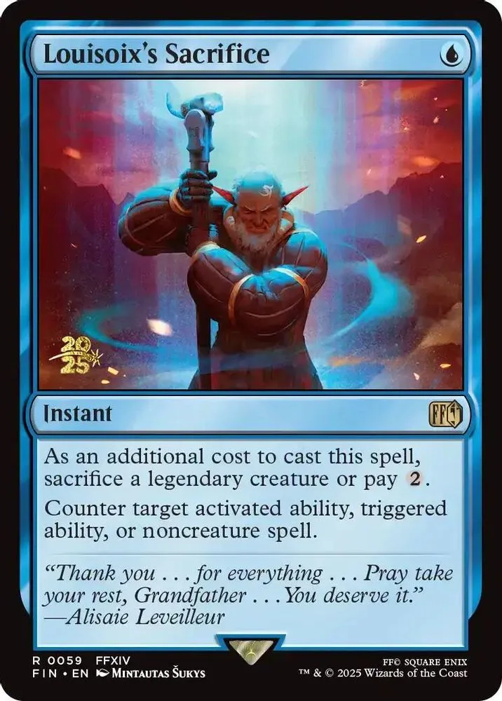 Louisoix's Sacrifice (Louisoix's Sacrifice)