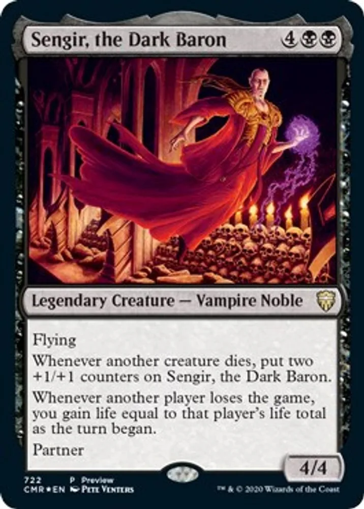Sengir, the Dark Baron (Alternate Art)