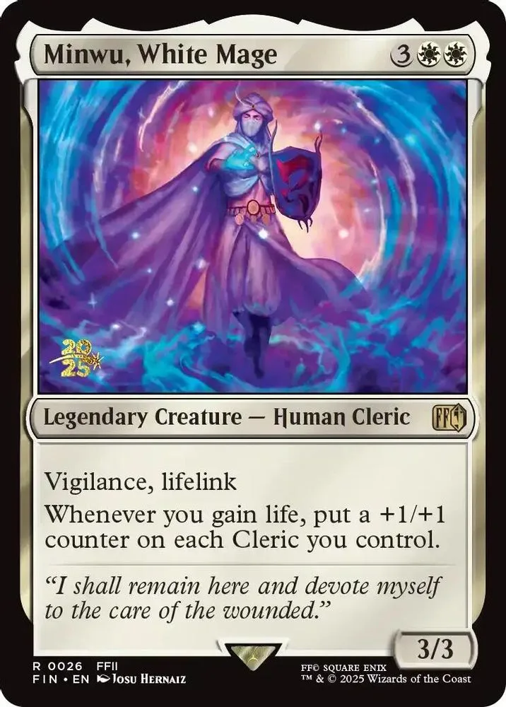 Minwu, White Mage (Minwu, White Mage)
