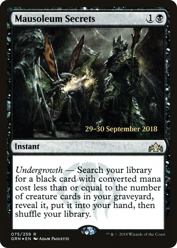 Mausoleum Secrets (Mausoleum Secrets)