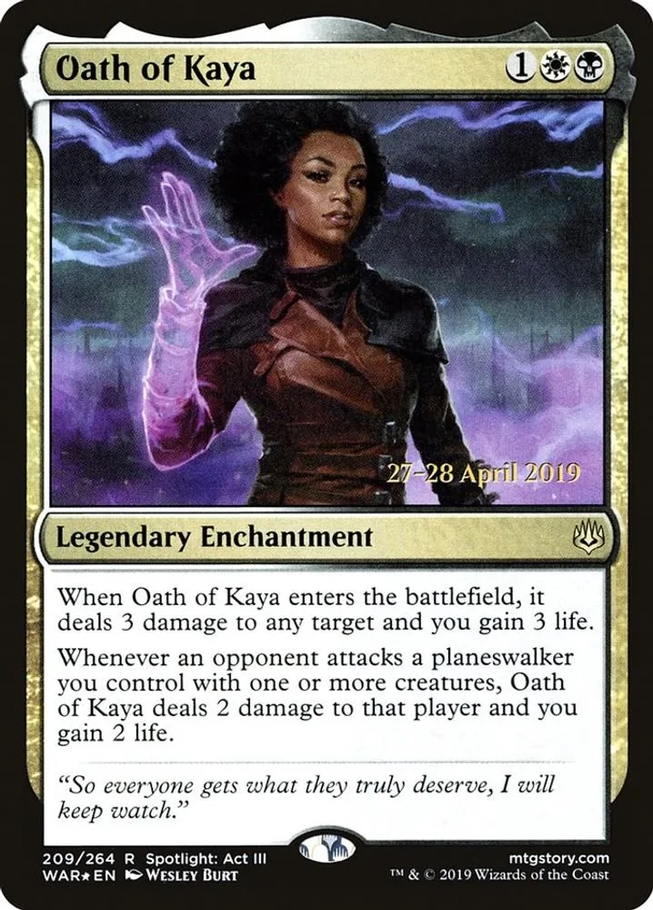 Oath of Kaya (Oath of Kaya)