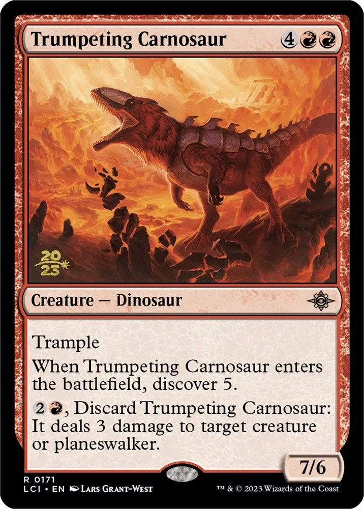 Trumpeting Carnosaur (Trumpeting Carnosaur)