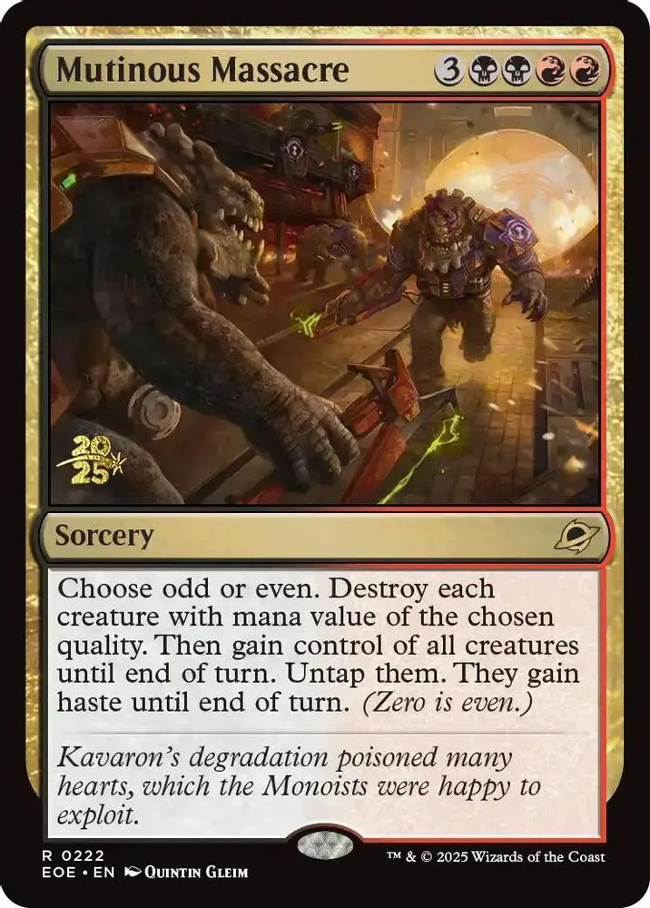 Mutinous Massacre (Mutinous Massacre)