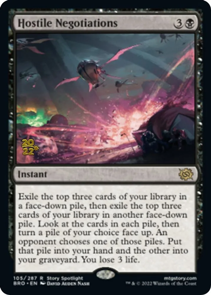 Hostile Negotiations (Hostile Negotiations)