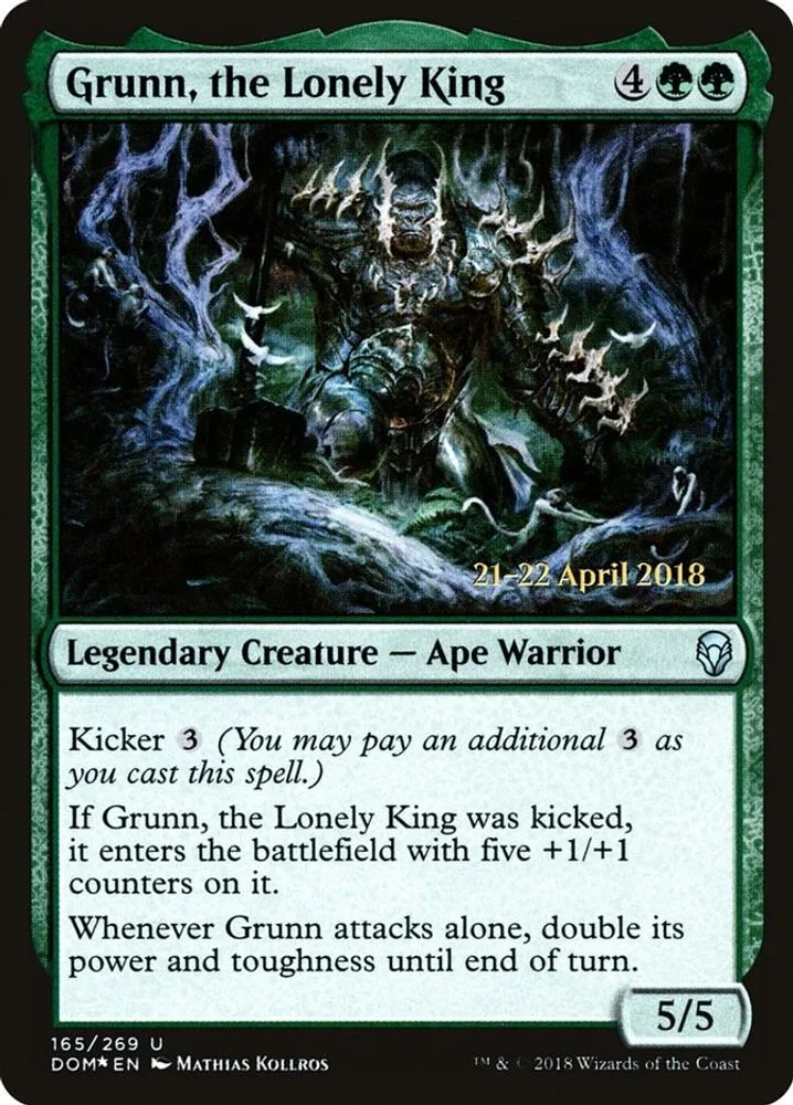 Grunn, the Lonely King (Grunn, the Lonely King)