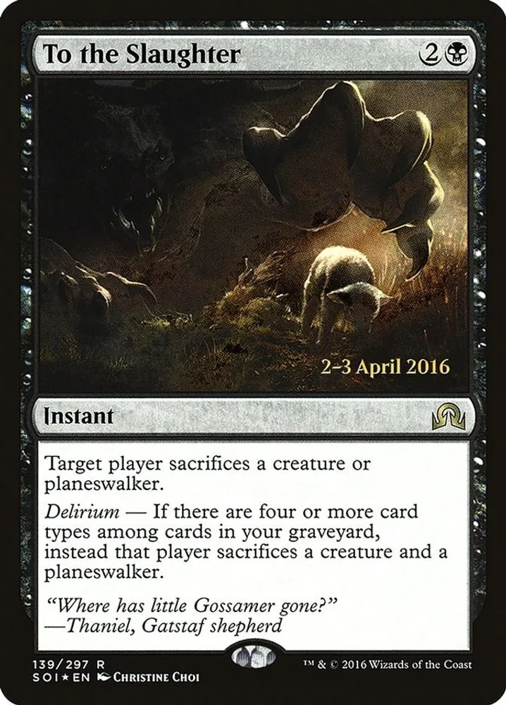 To the Slaughter (To the Slaughter)