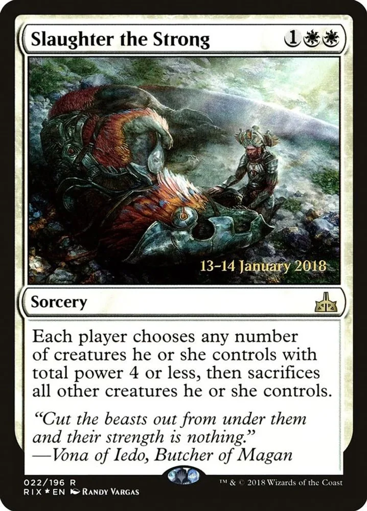 Slaughter the Strong (Slaughter the Strong)
