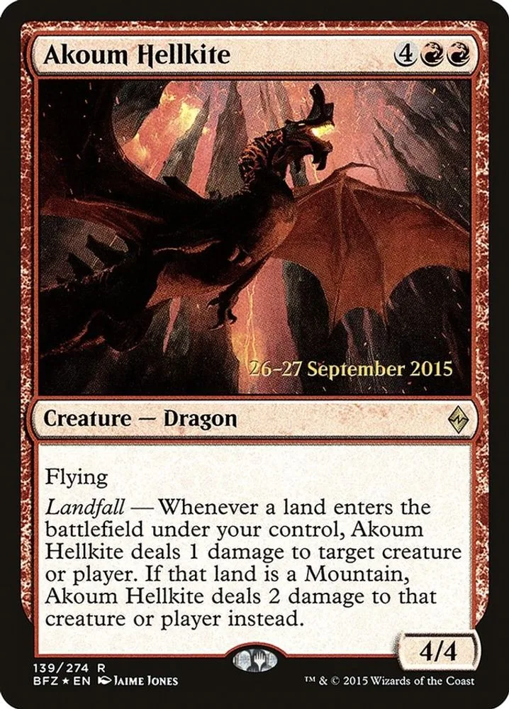 Akoum Hellkite (Akoum Hellkite)