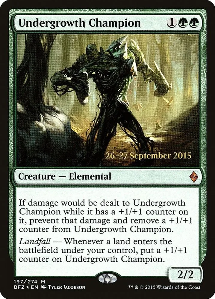 Undergrowth Champion (Undergrowth Champion)
