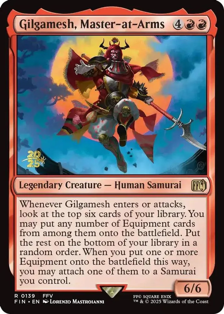 Gilgamesh, Master-at-Arms (Gilgamesh, Master-at-Arms)