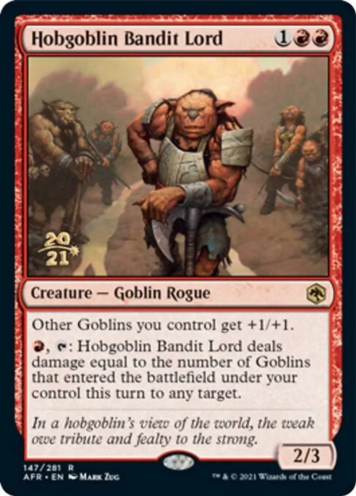 Hobgoblin Bandit Lord (Hobgoblin Bandit Lord)