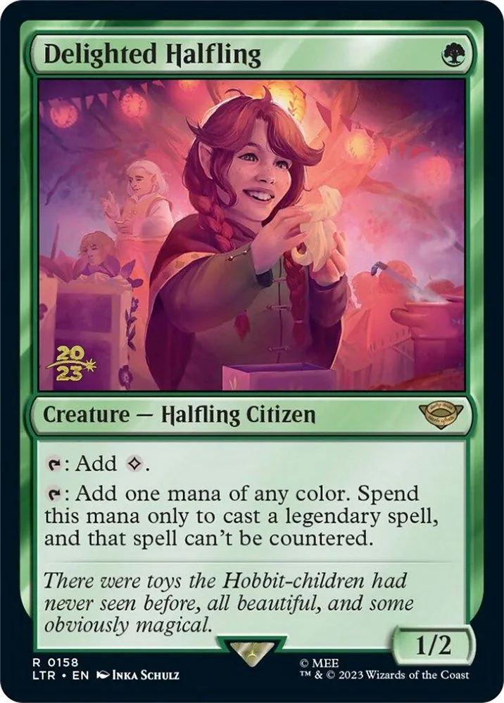 Delighted Halfling (Delighted Halfling)