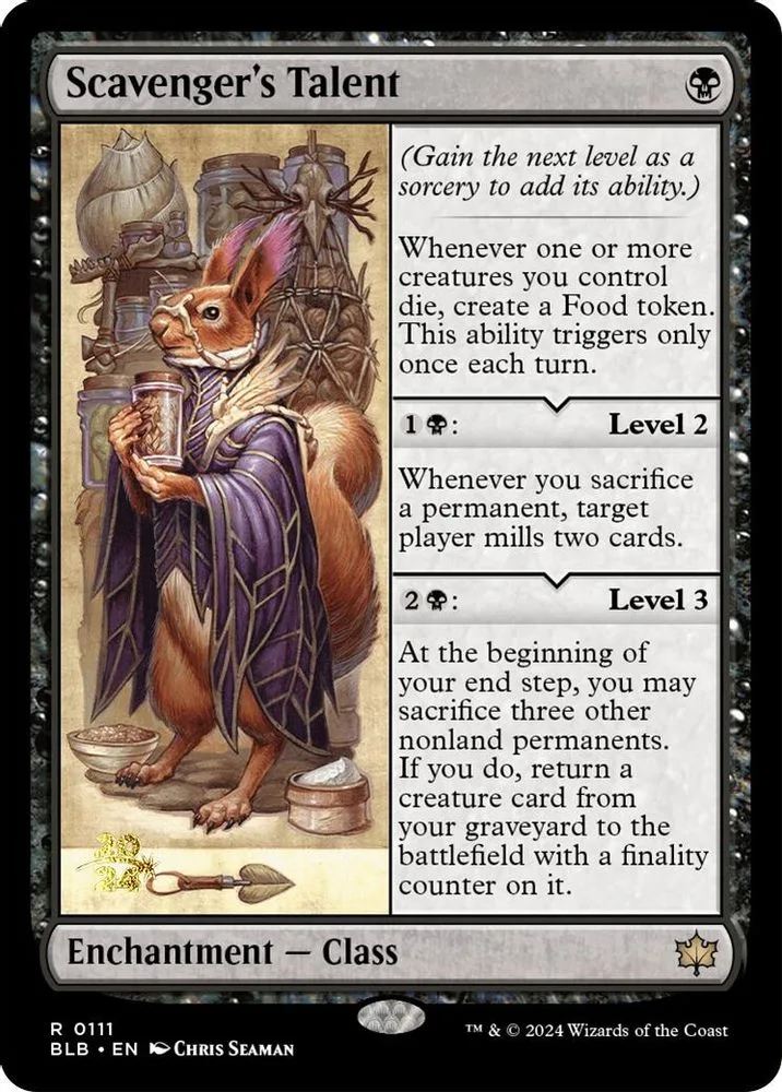 Scavenger's Talent (Scavenger's Talent)