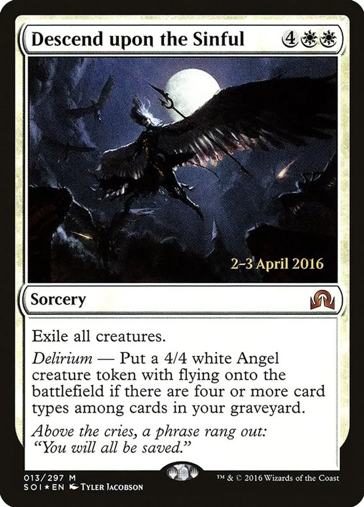 Descend upon the Sinful (Descend upon the Sinful)