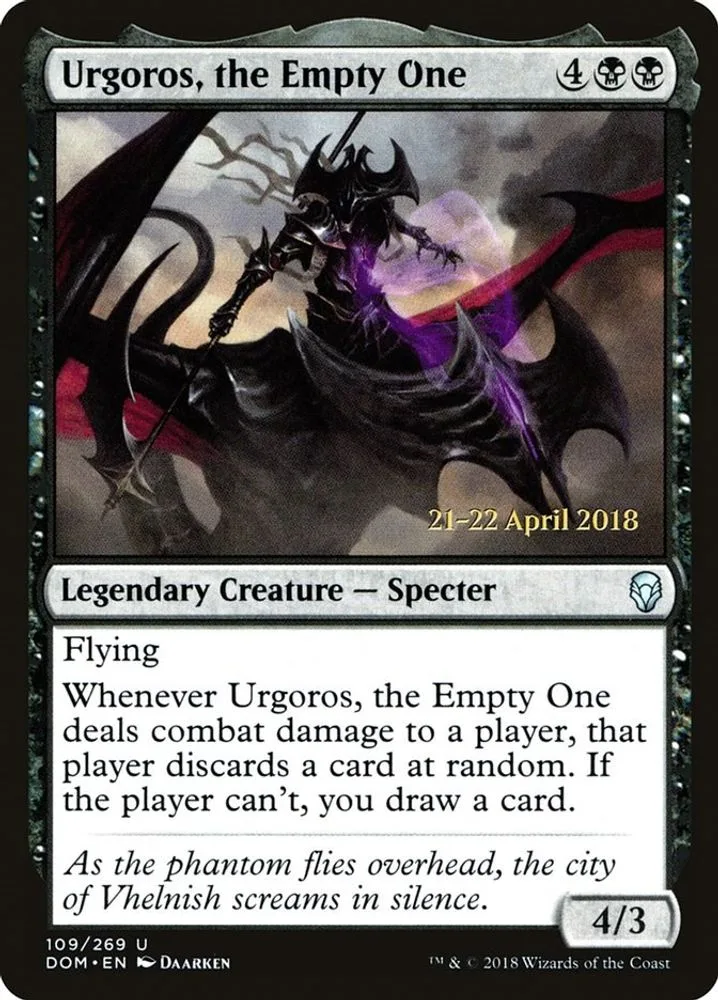 Urgoros, the Empty One (Urgoros, the Empty One)