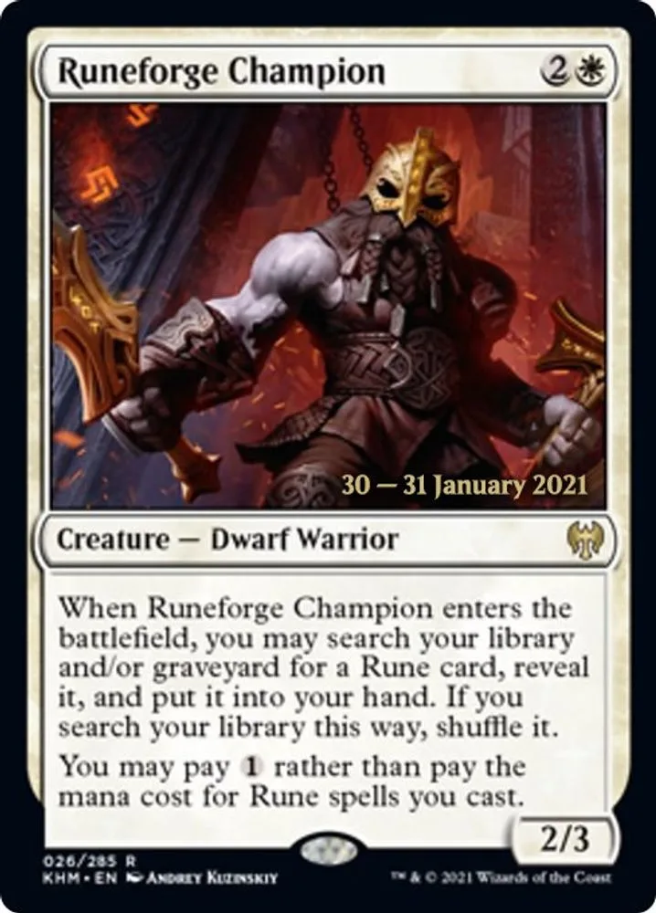 Runeforge Champion (Runeforge Champion)