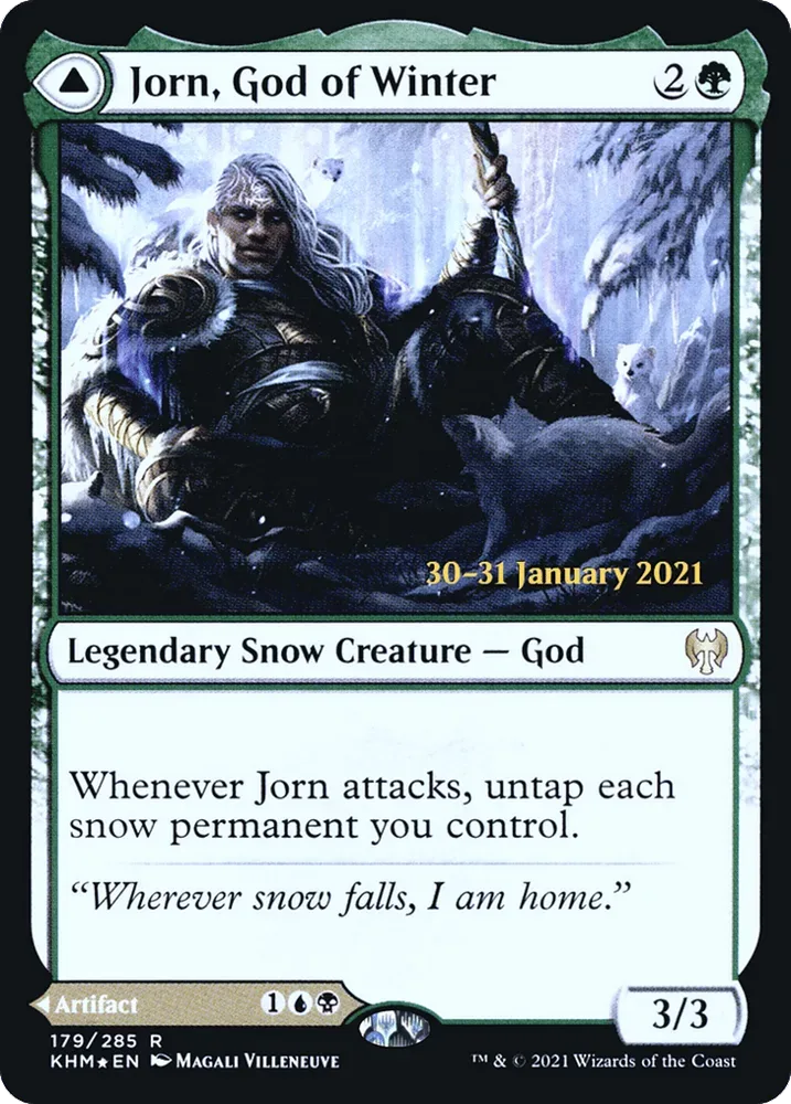 Jorn, God of Winter // Kaldring, the Rimestaff